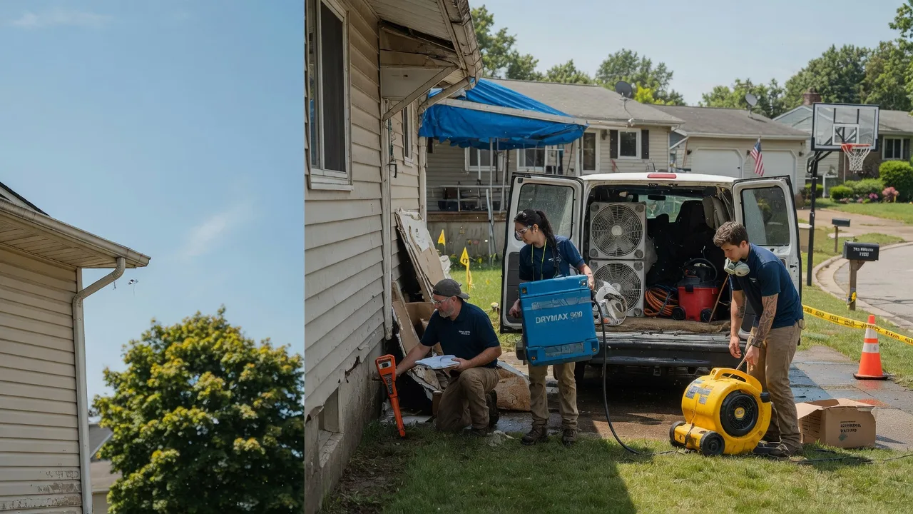 Ceiling Leak Cleanup in Strandquist, MN near me
